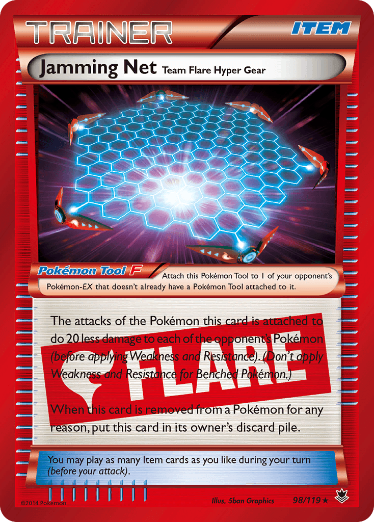 Jamming Net Team Flare Hyper Gear Phantom Forces
