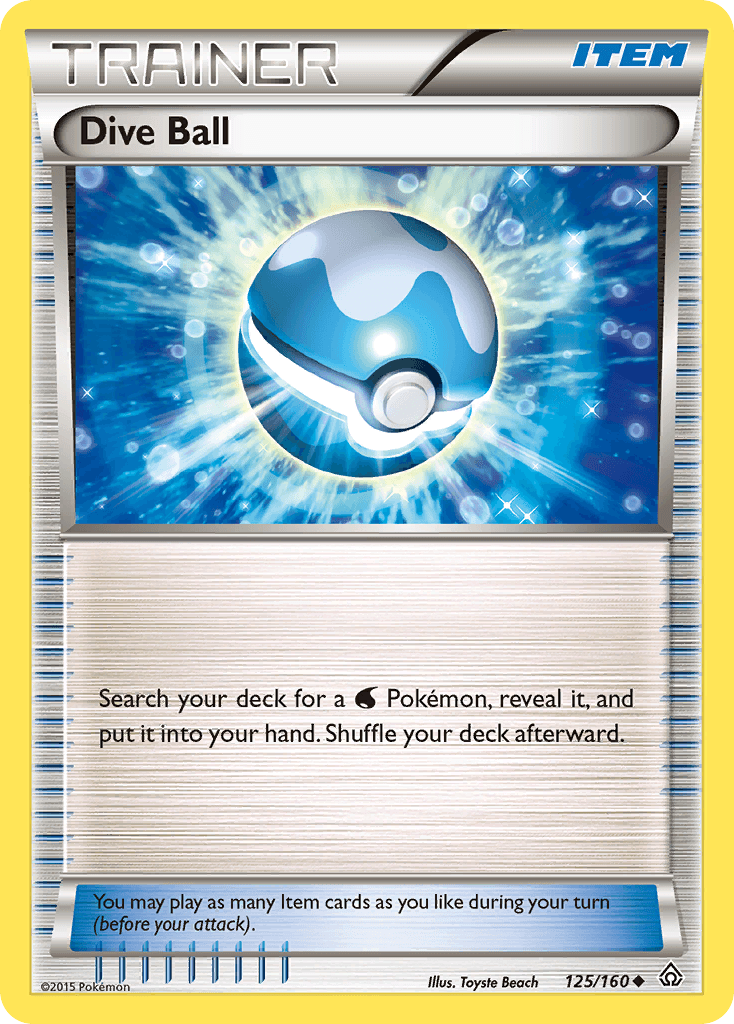 Dive Ball Primal Clash