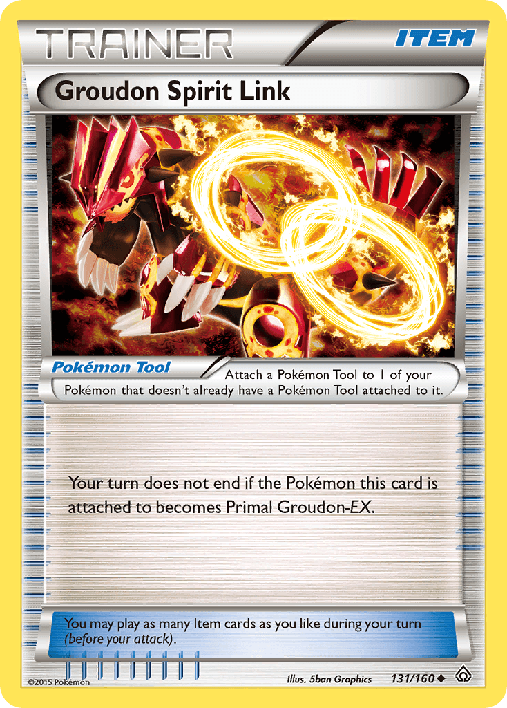 Groudon Spirit Link Primal Clash