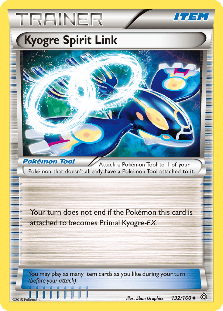 Kyogre Spirit Link Primal Clash