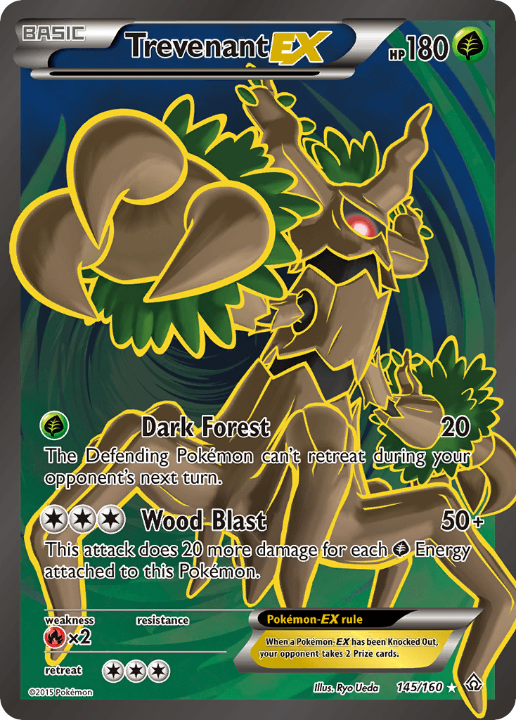 Trevenant-EX Primal Clash