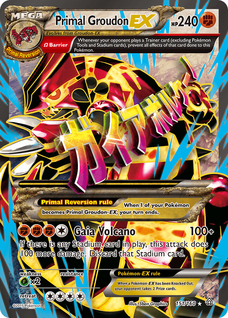 Primal Groudon-EX Primal Clash