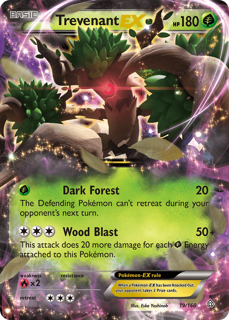 Trevenant-EX Primal Clash