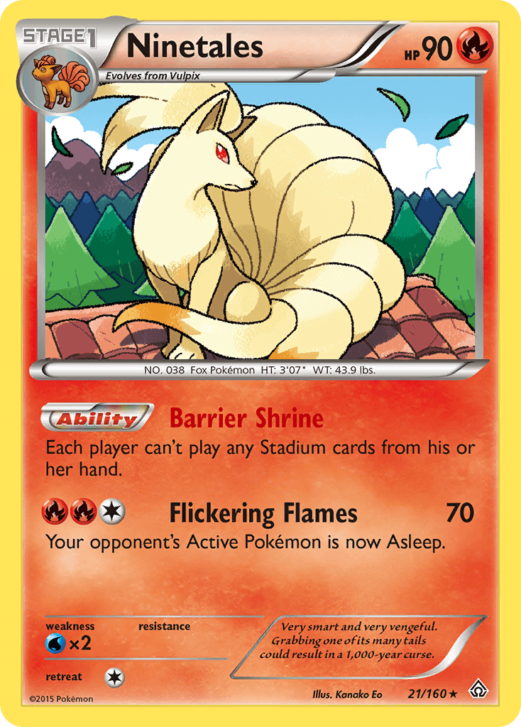 Ninetales Primal Clash