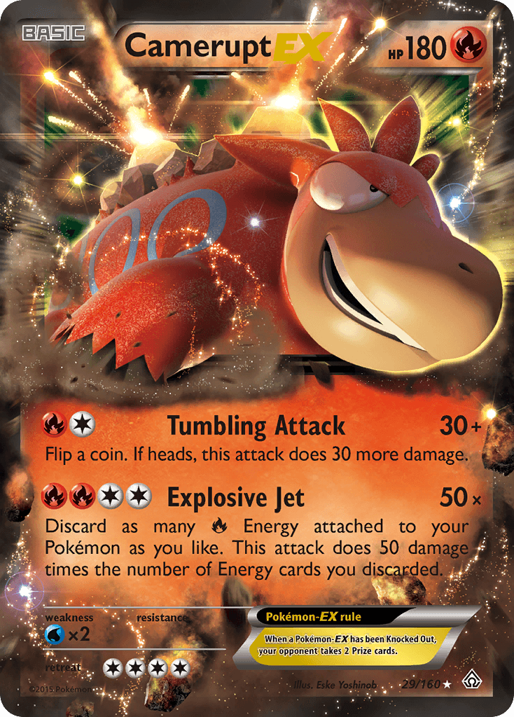 Camerupt-EX Primal Clash