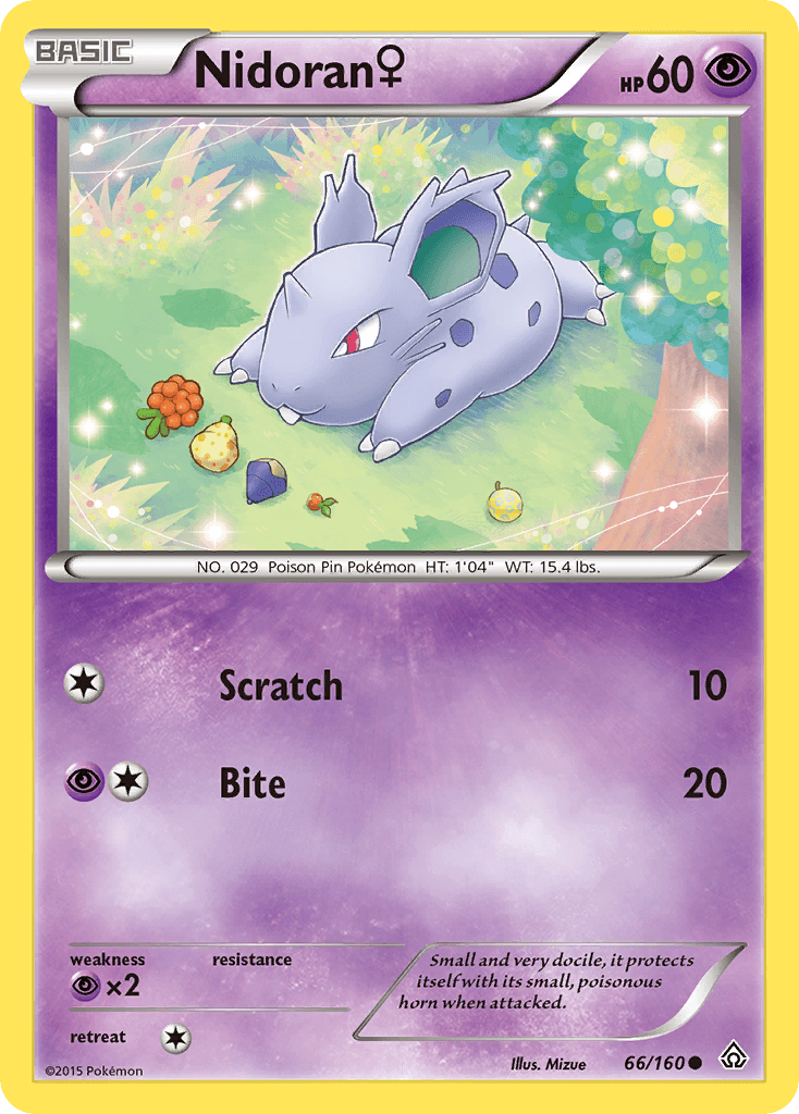Nidoran ♀ Primal Clash