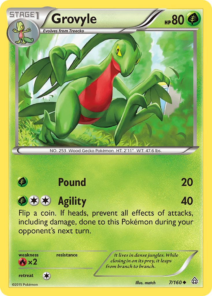 Grovyle Primal Clash