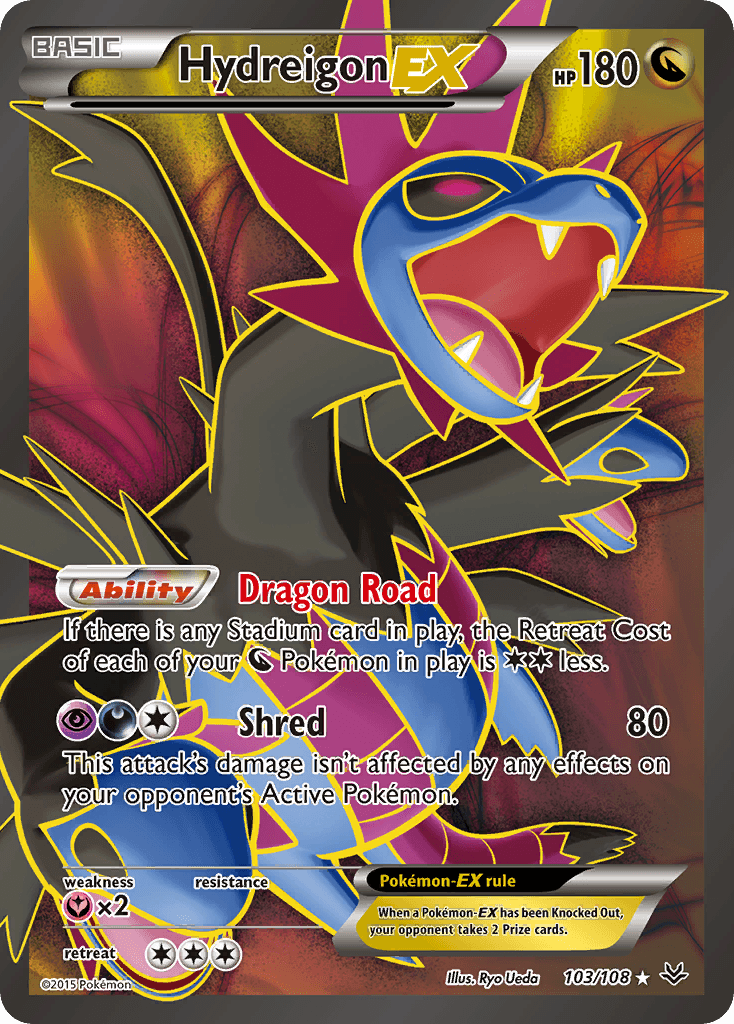 Hydreigon-EX Roaring Skies