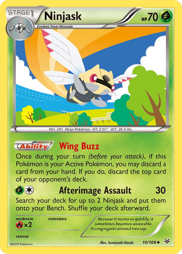 Ninjask Roaring Skies