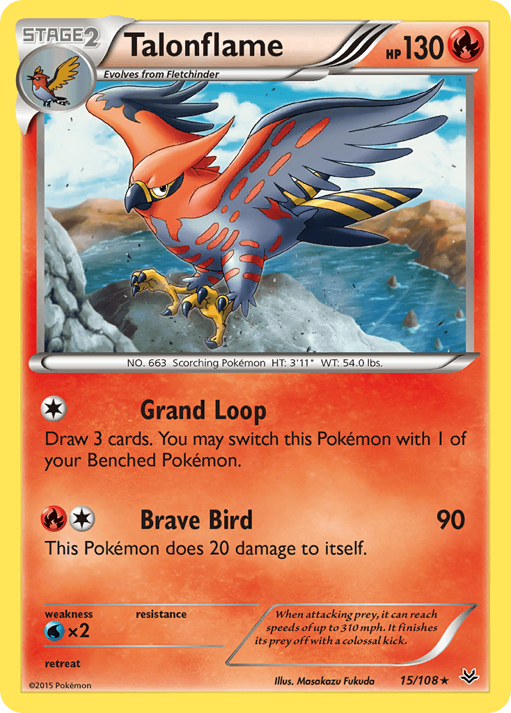 Talonflame Roaring Skies