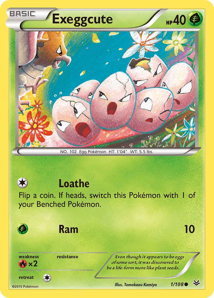 Exeggcute Roaring Skies