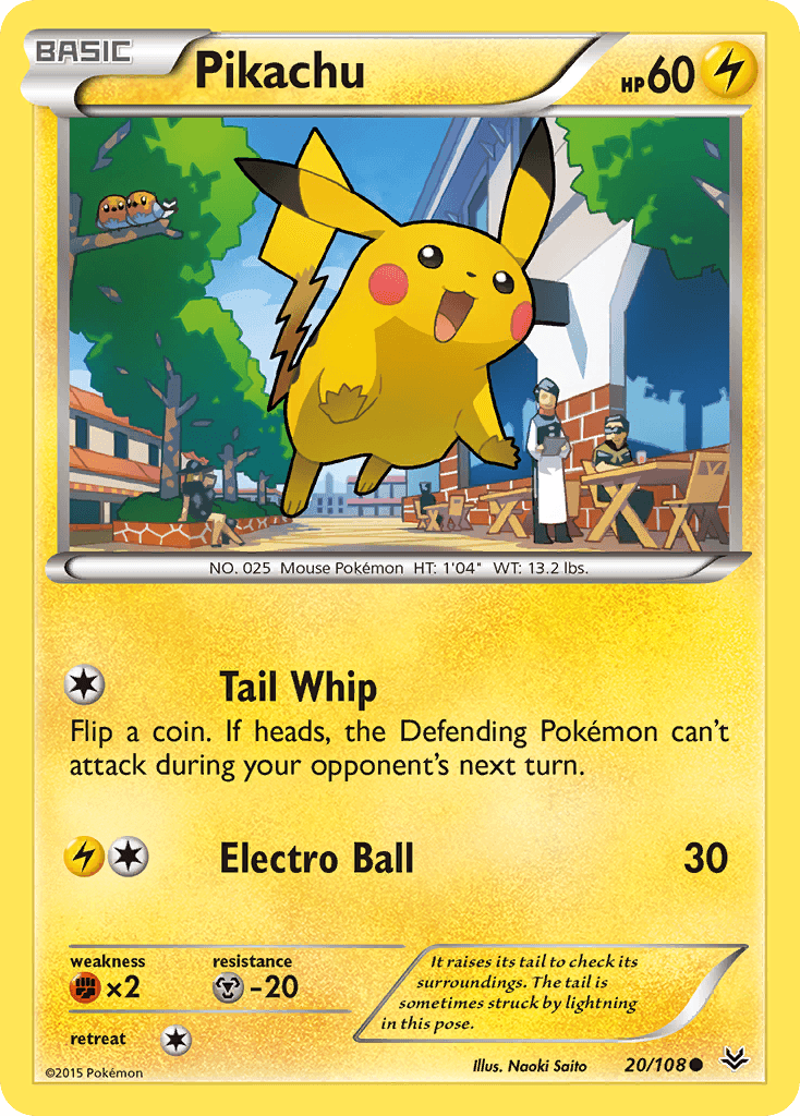 Pikachu Roaring Skies