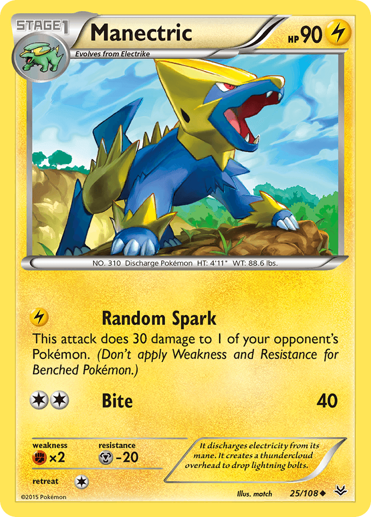 Manectric Roaring Skies