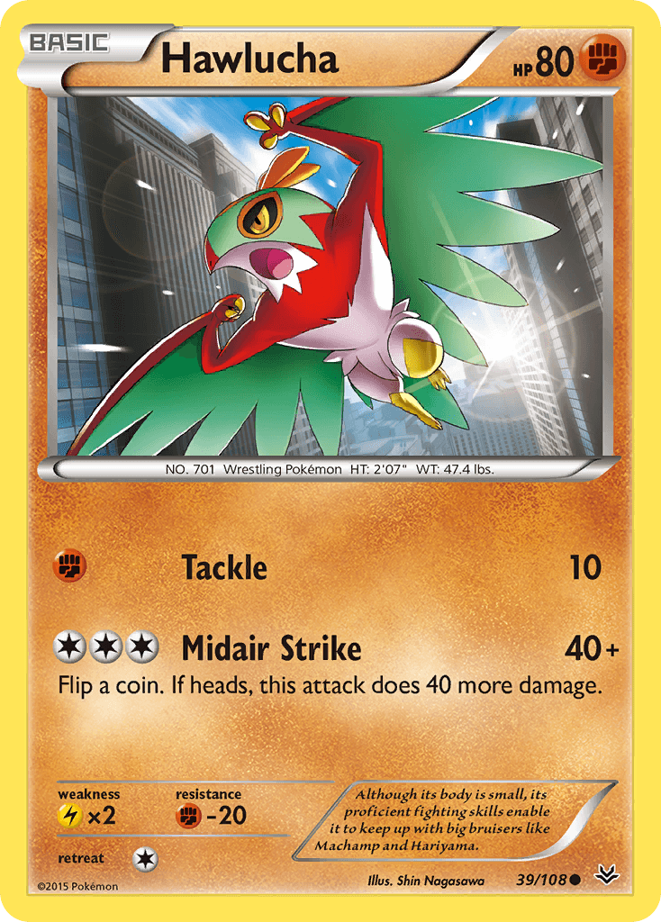 Hawlucha Roaring Skies