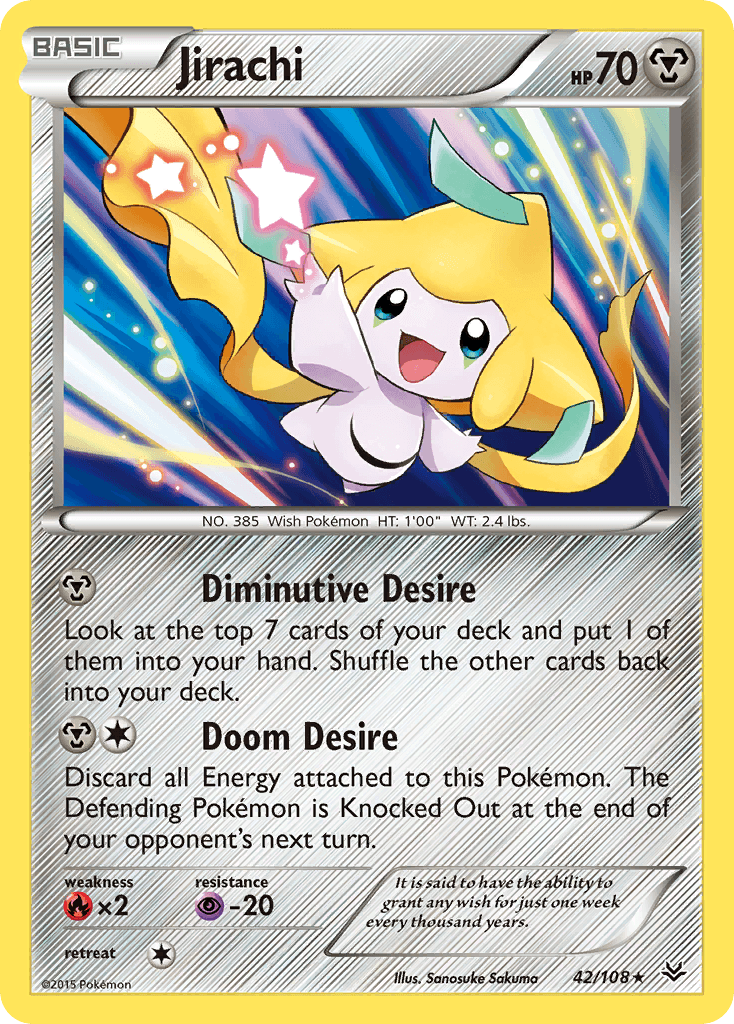 Jirachi Roaring Skies