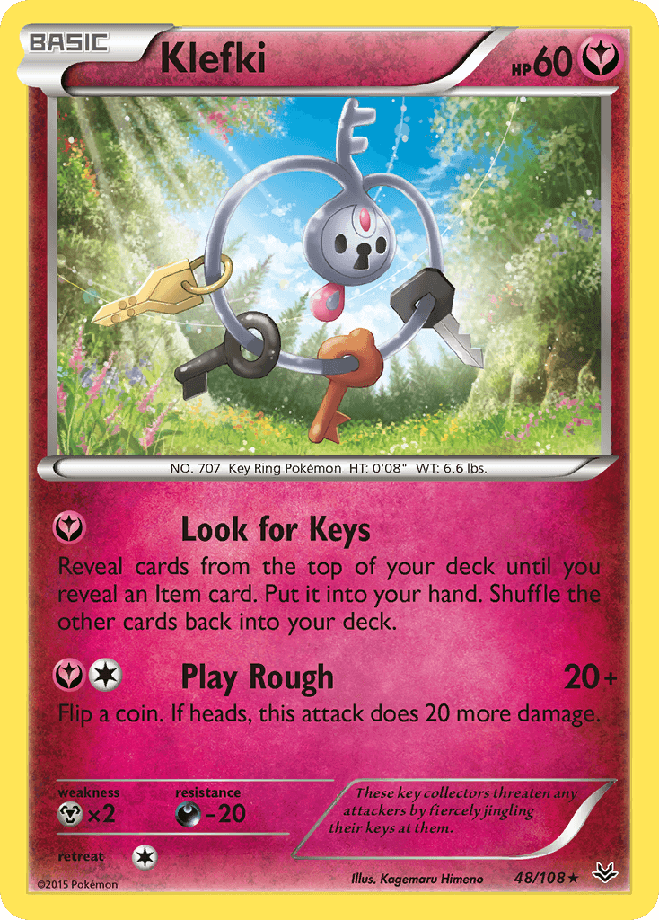 Klefki Roaring Skies