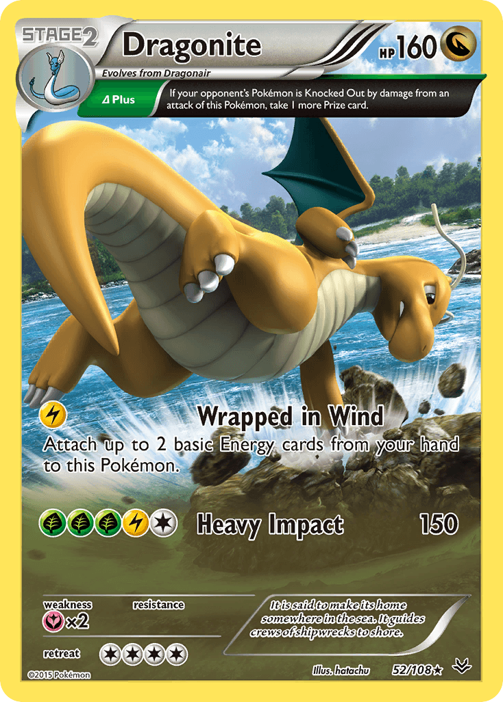 Dragonite Roaring Skies