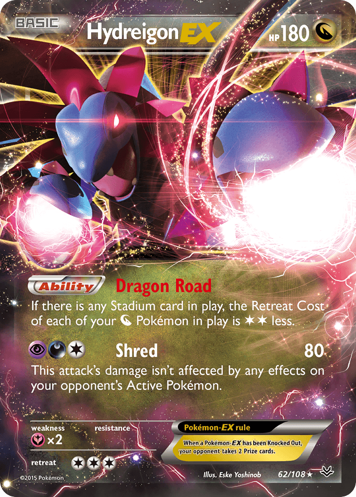 Hydreigon-EX Roaring Skies