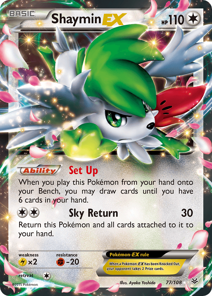 Shaymin-EX Roaring Skies