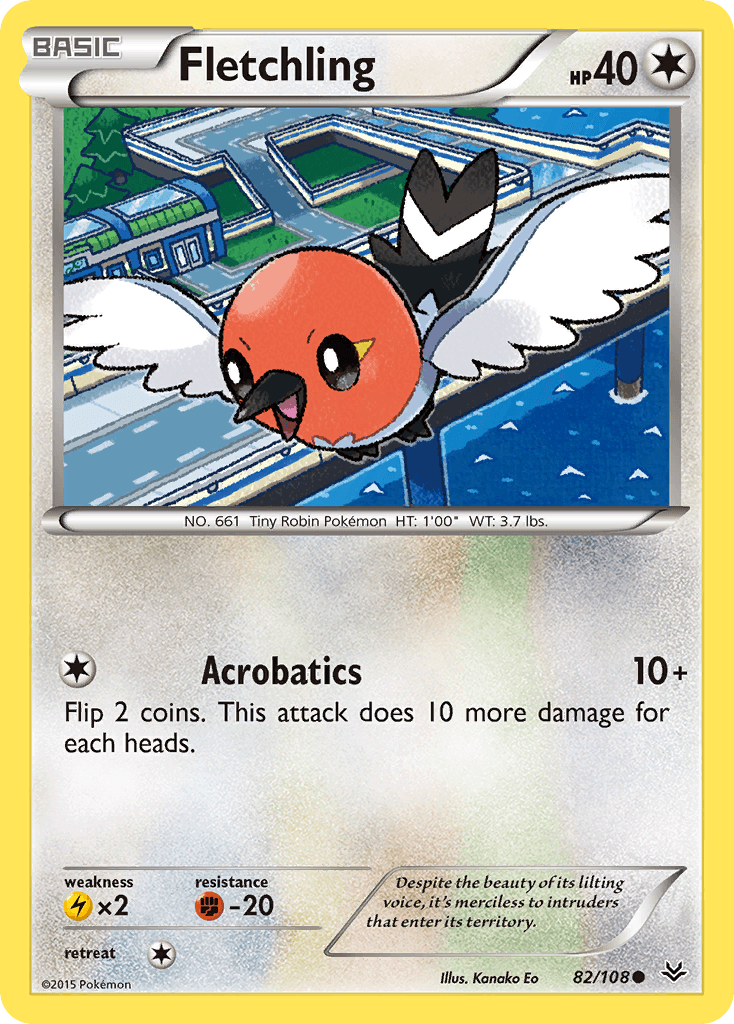 Fletchling Roaring Skies