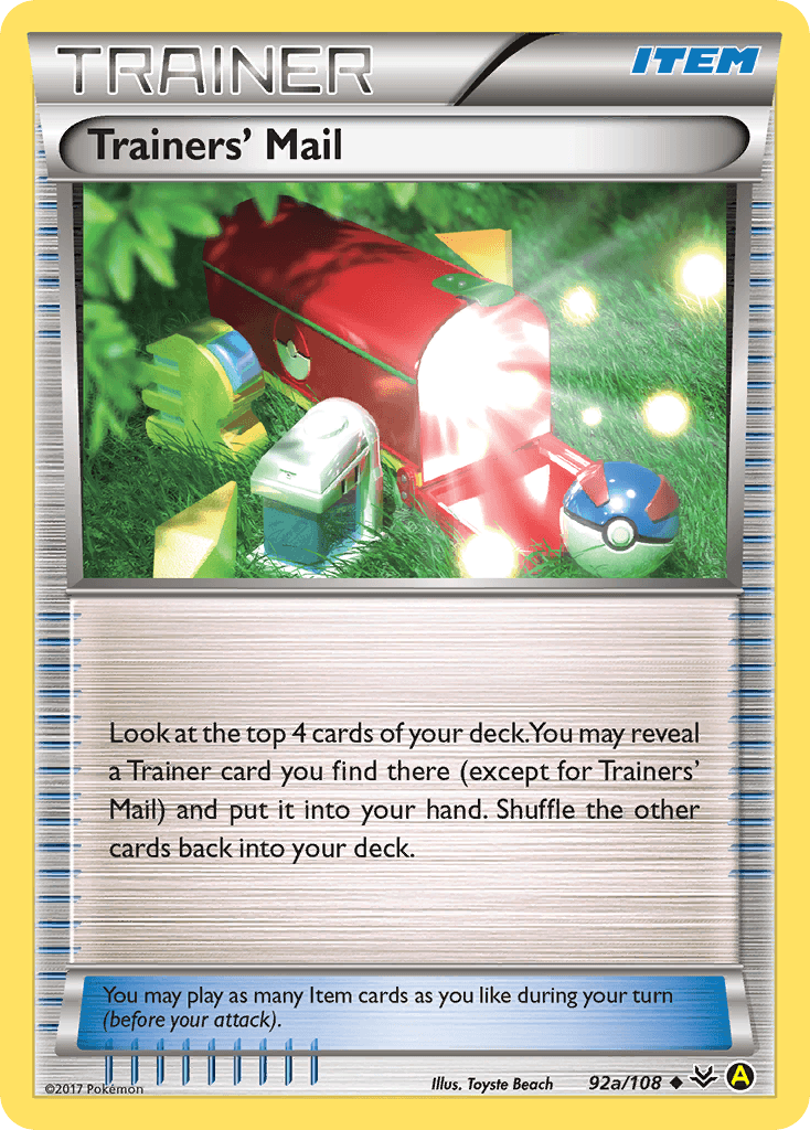Trainers' Mail Roaring Skies