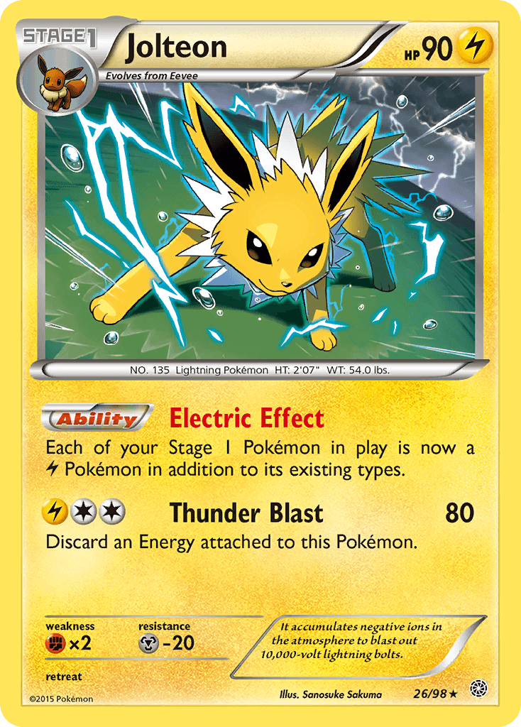 Jolteon Ancient Origins