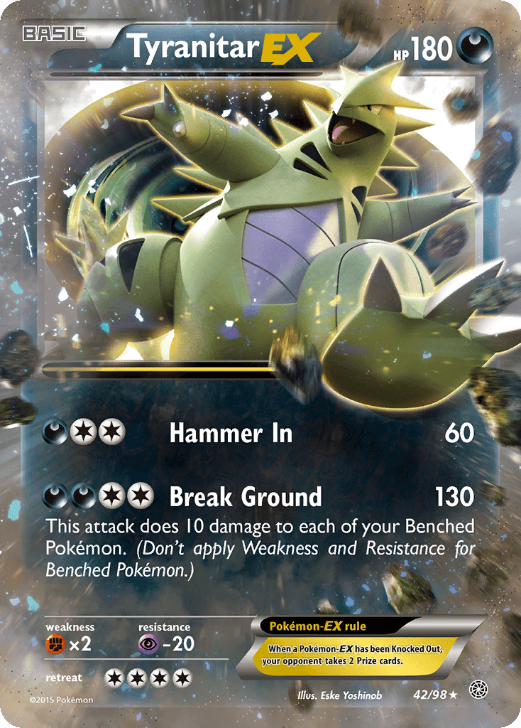 Tyranitar-EX Ancient Origins