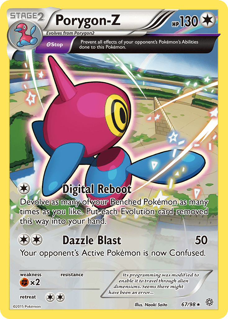 Porygon-Z Ancient Origins