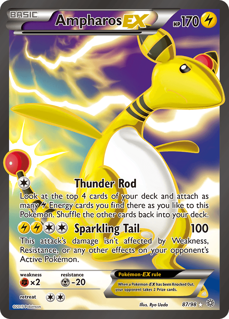 Ampharos-EX Ancient Origins