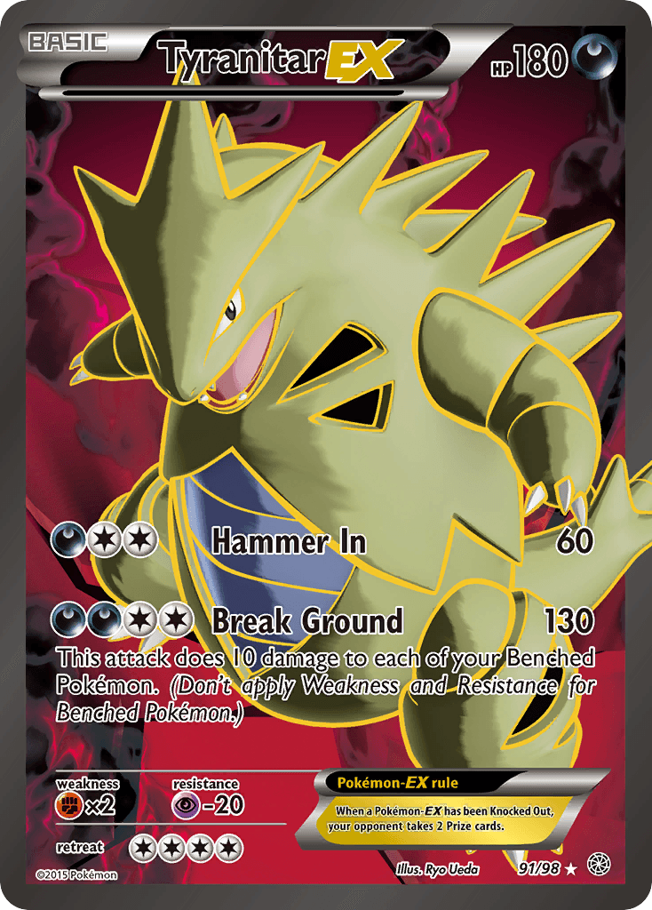 Tyranitar-EX Ancient Origins