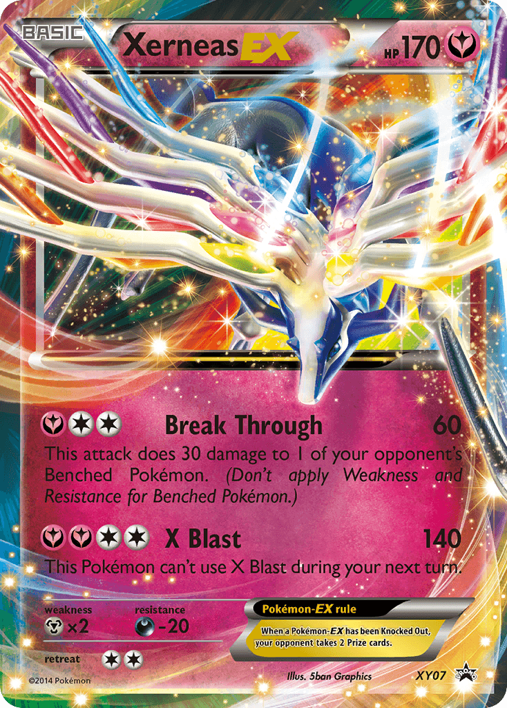 Xerneas-EX XY Black Star Promos