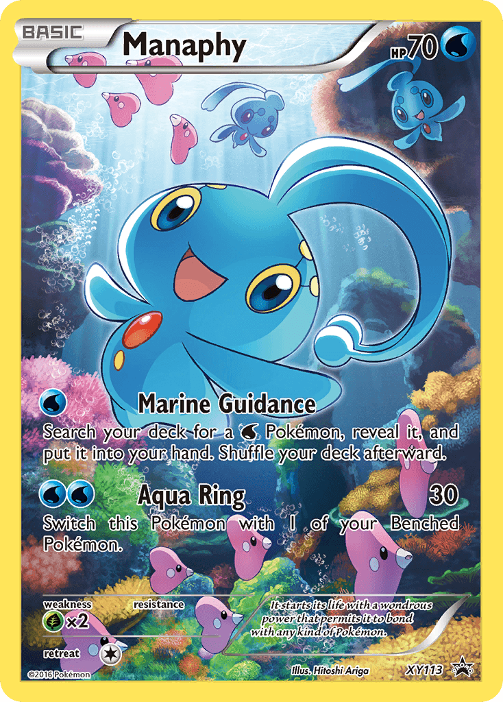Manaphy XY Black Star Promos