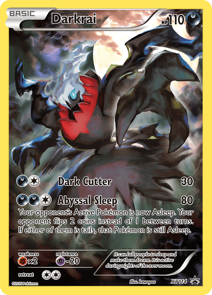 Darkrai XY Black Star Promos
