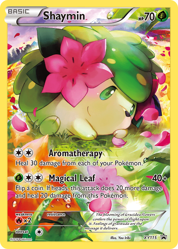 Shaymin XY Black Star Promos