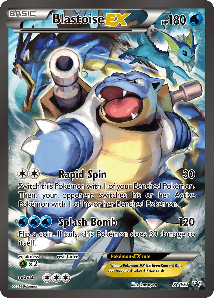 Blastoise-EX XY Black Star Promos