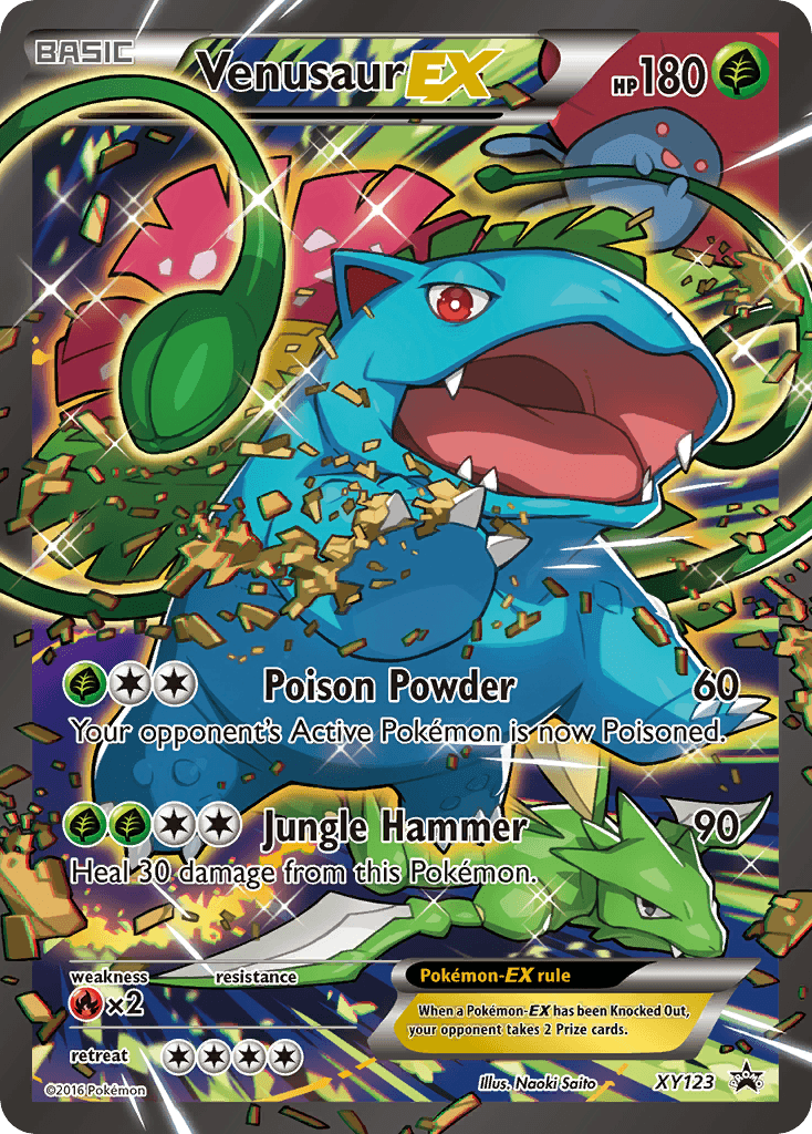 Venusaur-EX XY Black Star Promos
