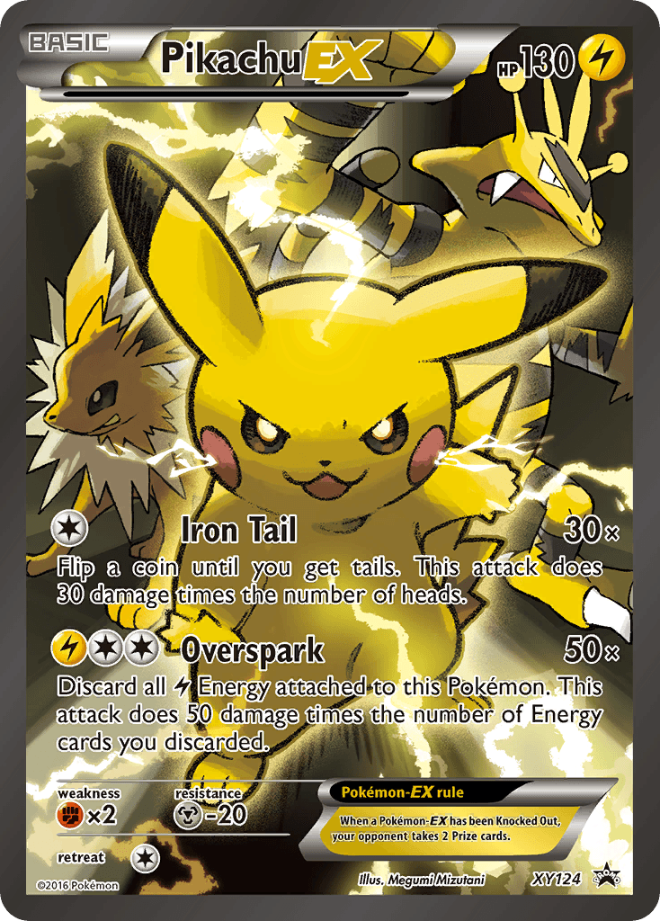 Pikachu-EX XY Black Star Promos
