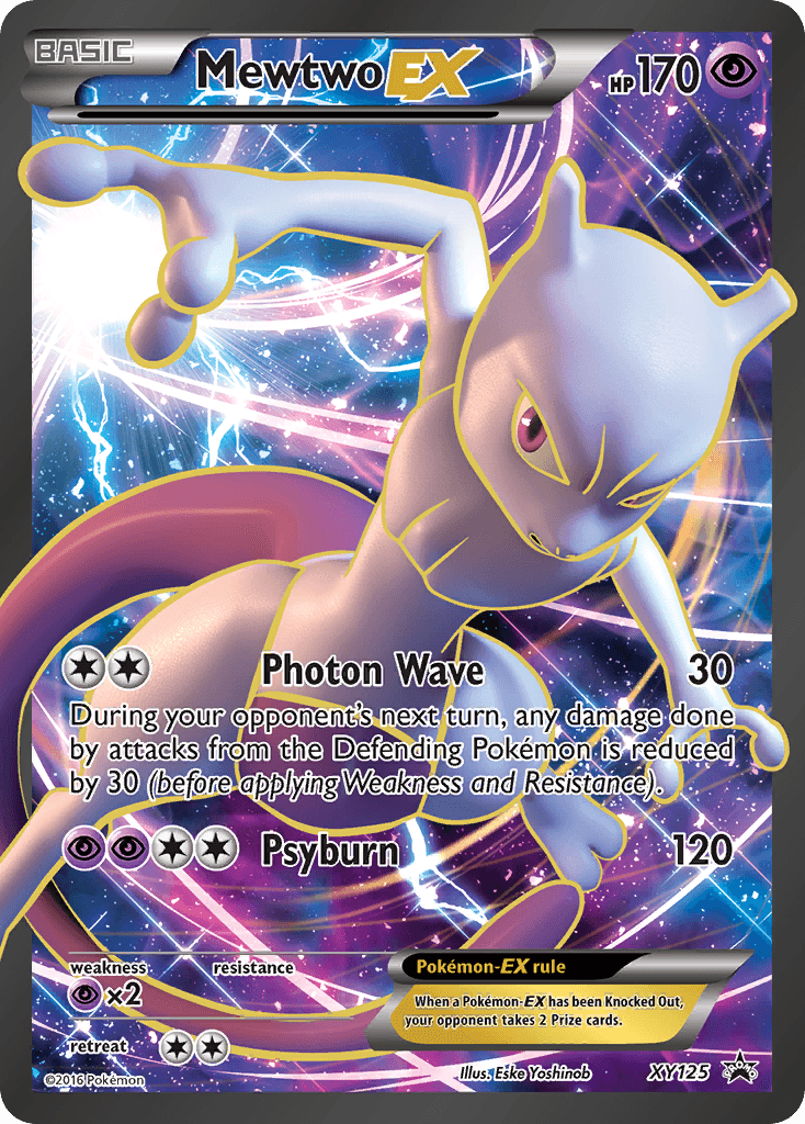 Mewtwo-EX XY Black Star Promos