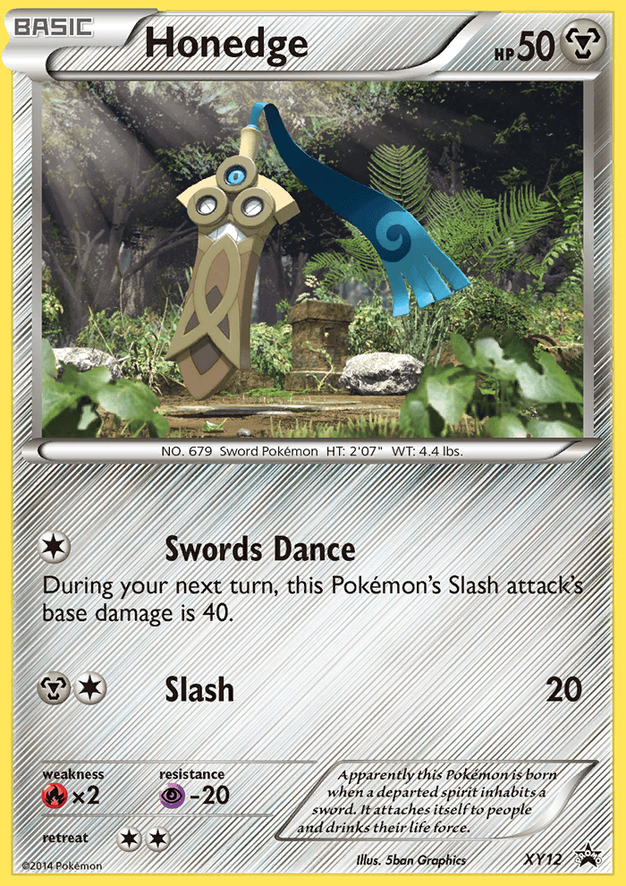 Honedge XY Black Star Promos
