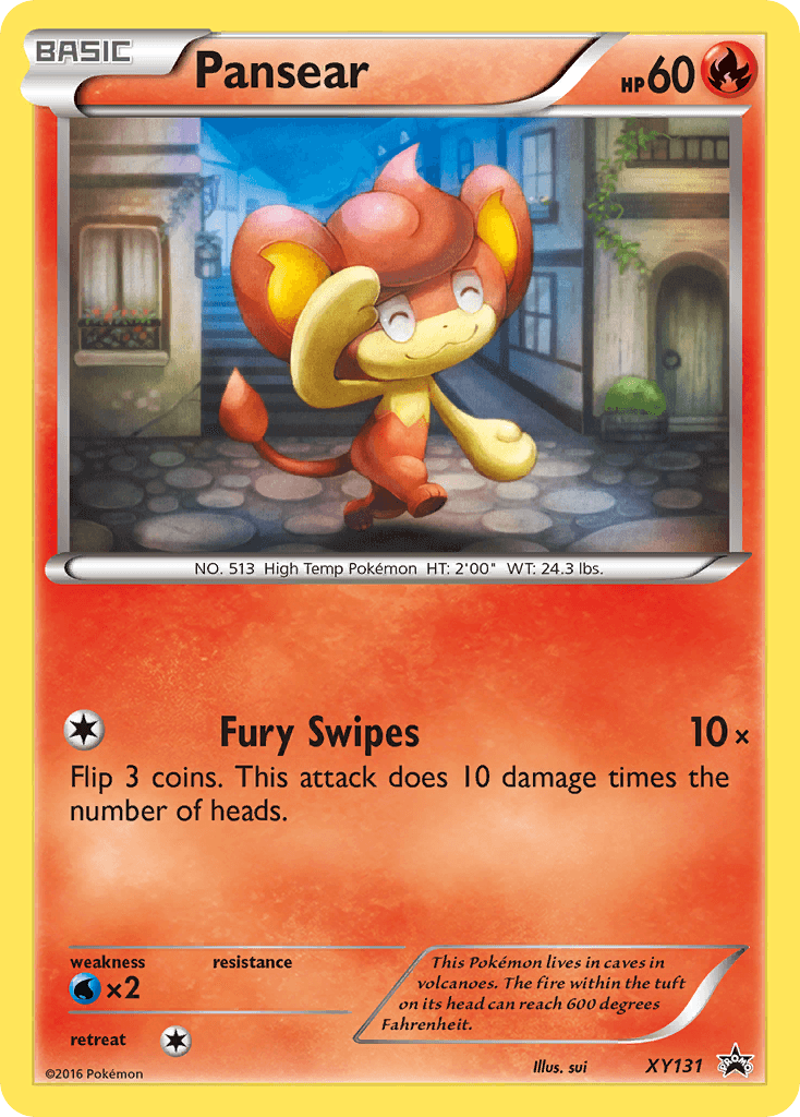 Pansear XY Black Star Promos