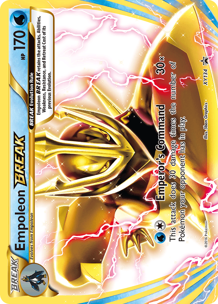 Empoleon BREAK XY Black Star Promos