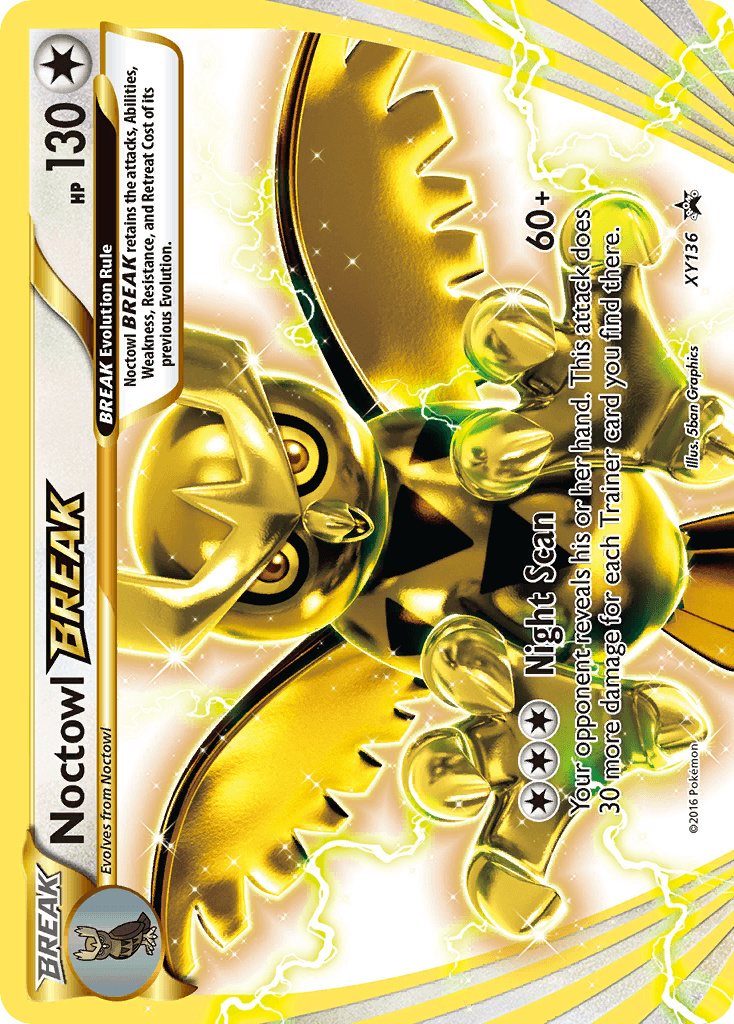 Noctowl BREAK XY Black Star Promos