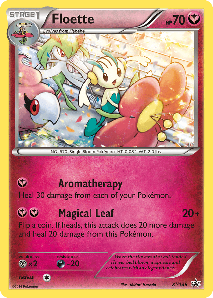 Floette XY Black Star Promos