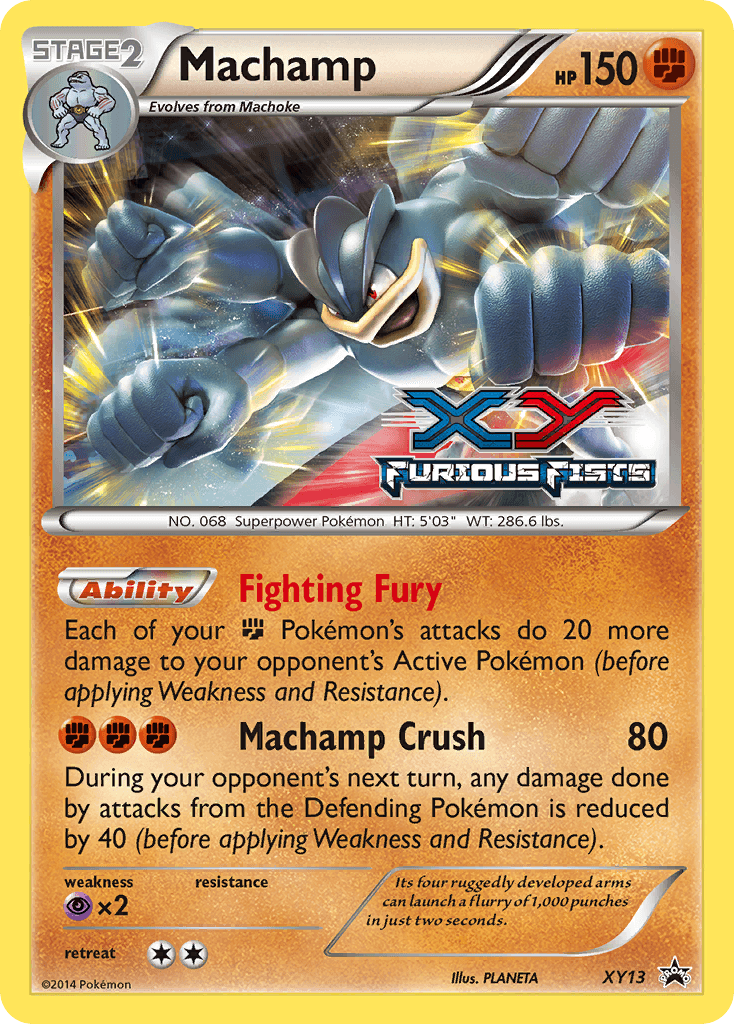Machamp XY Black Star Promos