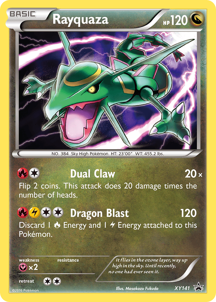 Rayquaza XY Black Star Promos