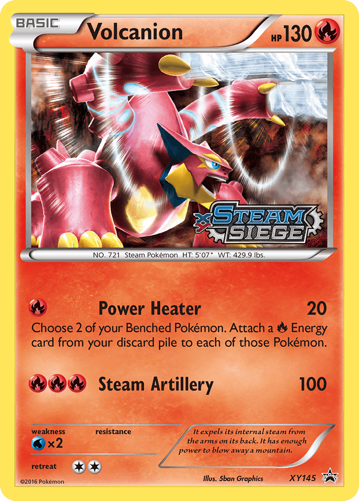 Volcanion XY Black Star Promos