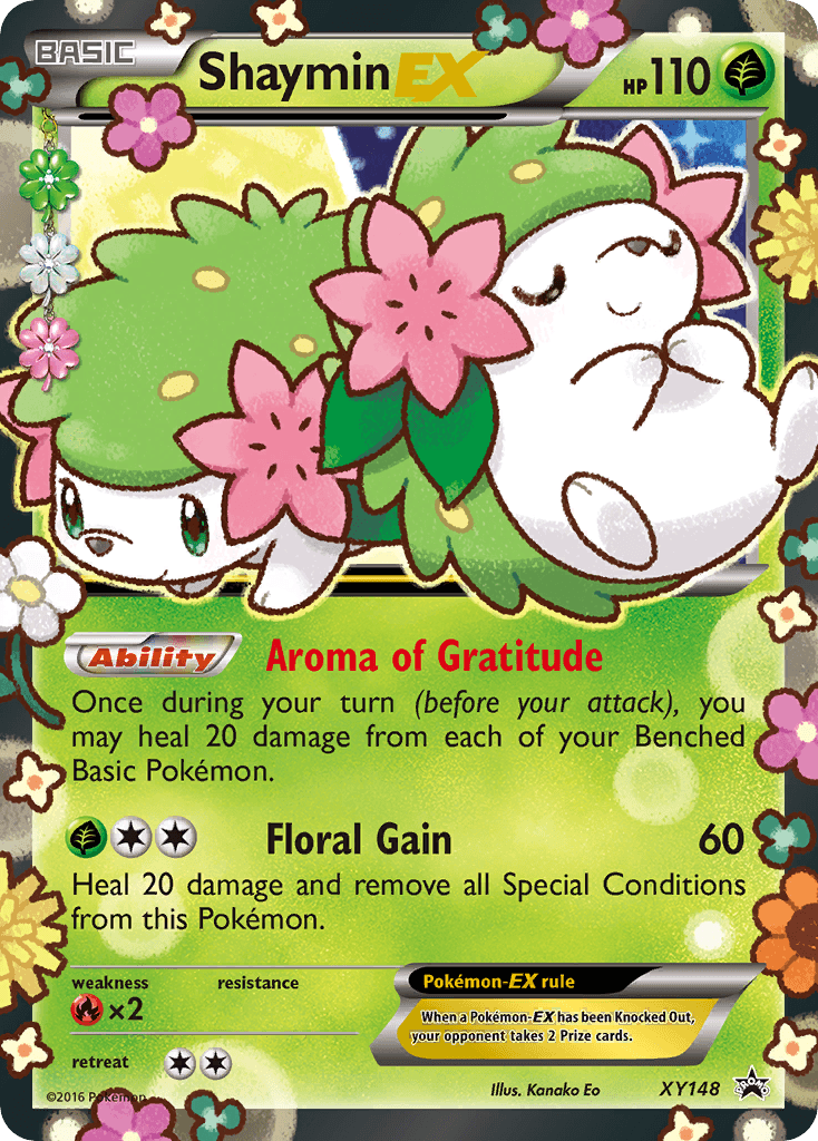 Shaymin-EX XY Black Star Promos