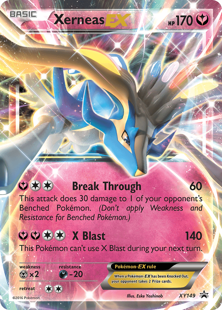 Xerneas-EX XY Black Star Promos