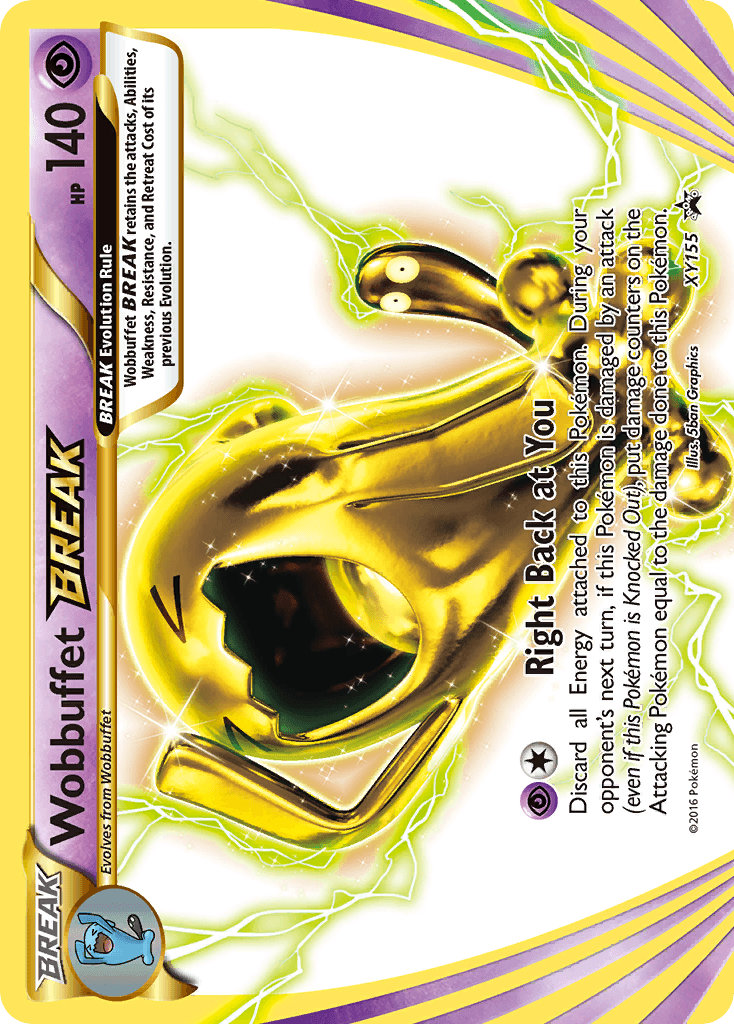 Wobbuffet BREAK XY Black Star Promos