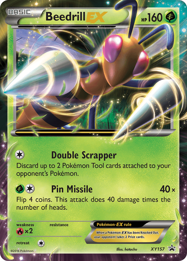 Beedrill-EX XY Black Star Promos